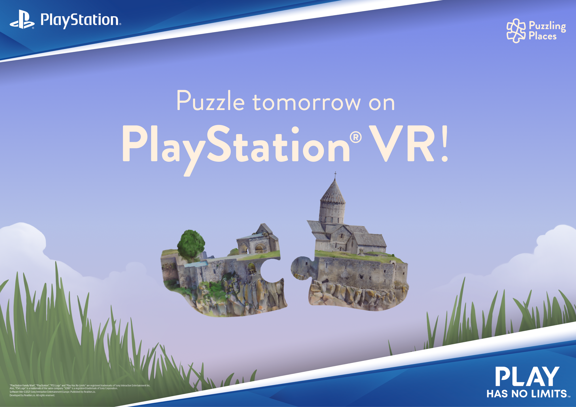 Puzzling Places on PlayStation VR - Available today!