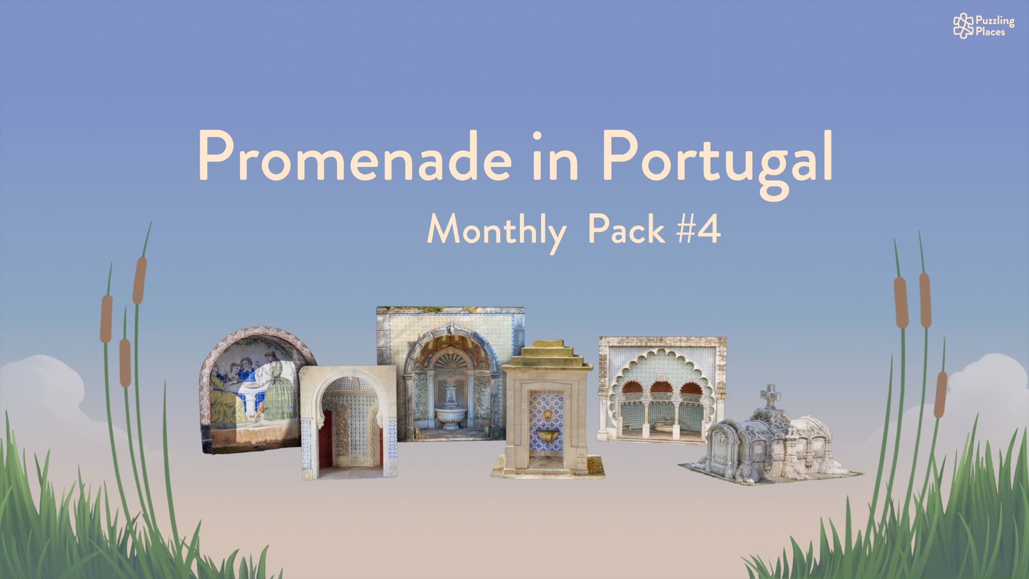 🧩 Puzzling Places DLC - Monthly Pack #4: Promenade in Portugal