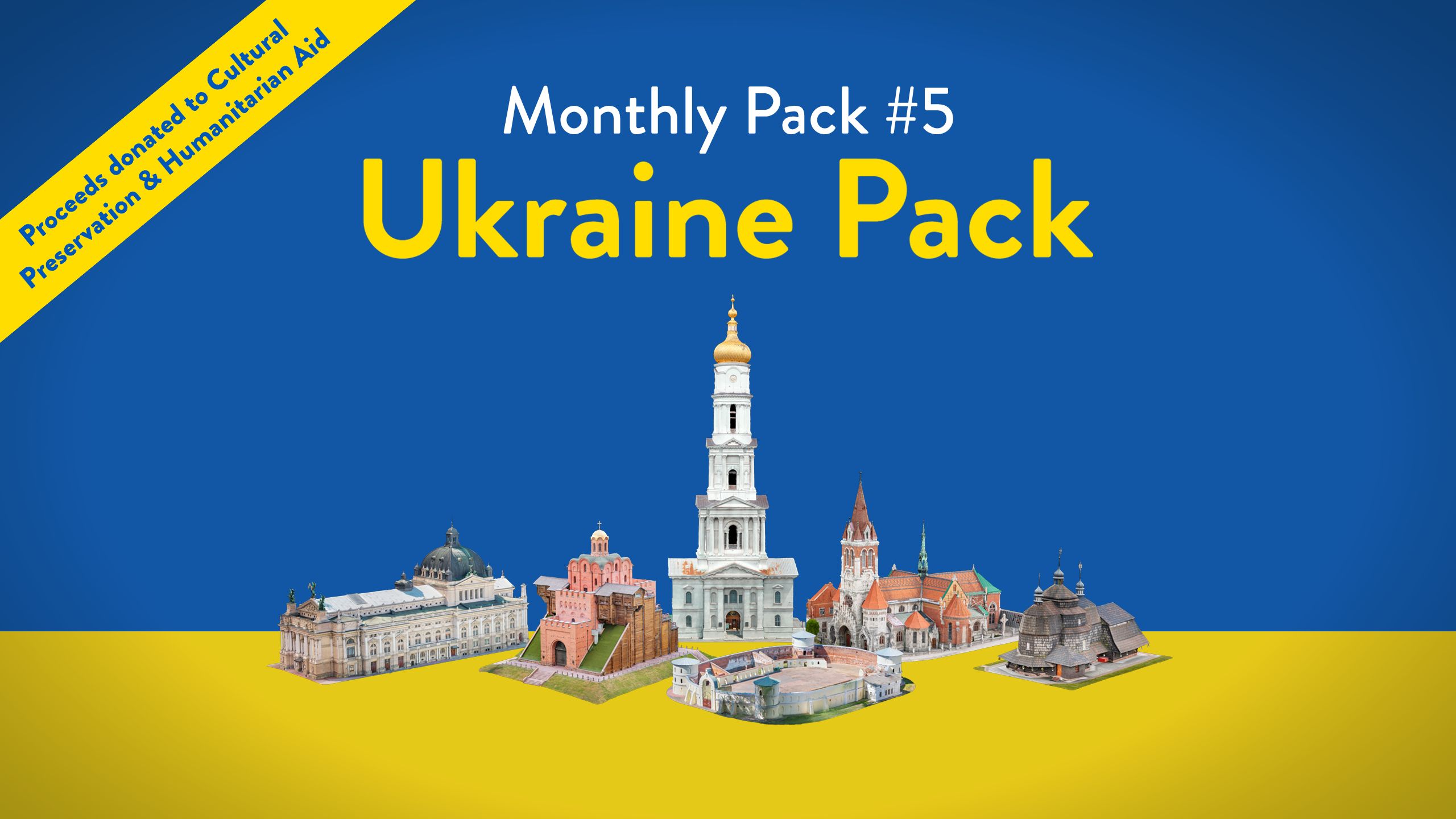 🧩 Puzzling Places DLC - Monthly Pack #5: The Ukraine Pack