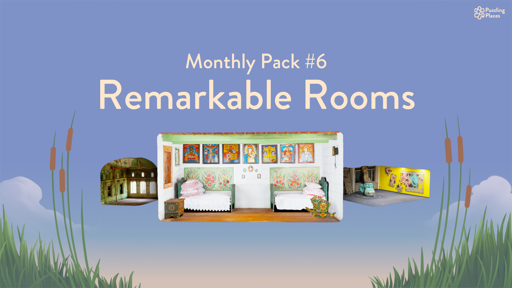 🧩 Puzzling Places DLC - Monthly Pack #6: Remarkable Rooms