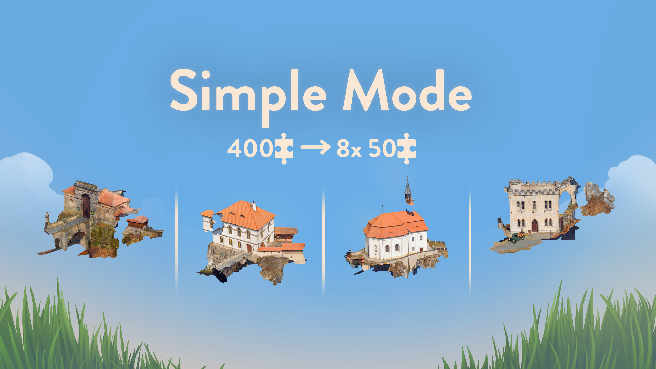 📢 Puzzling Places - ‘Simple Mode’ Update v1.17!