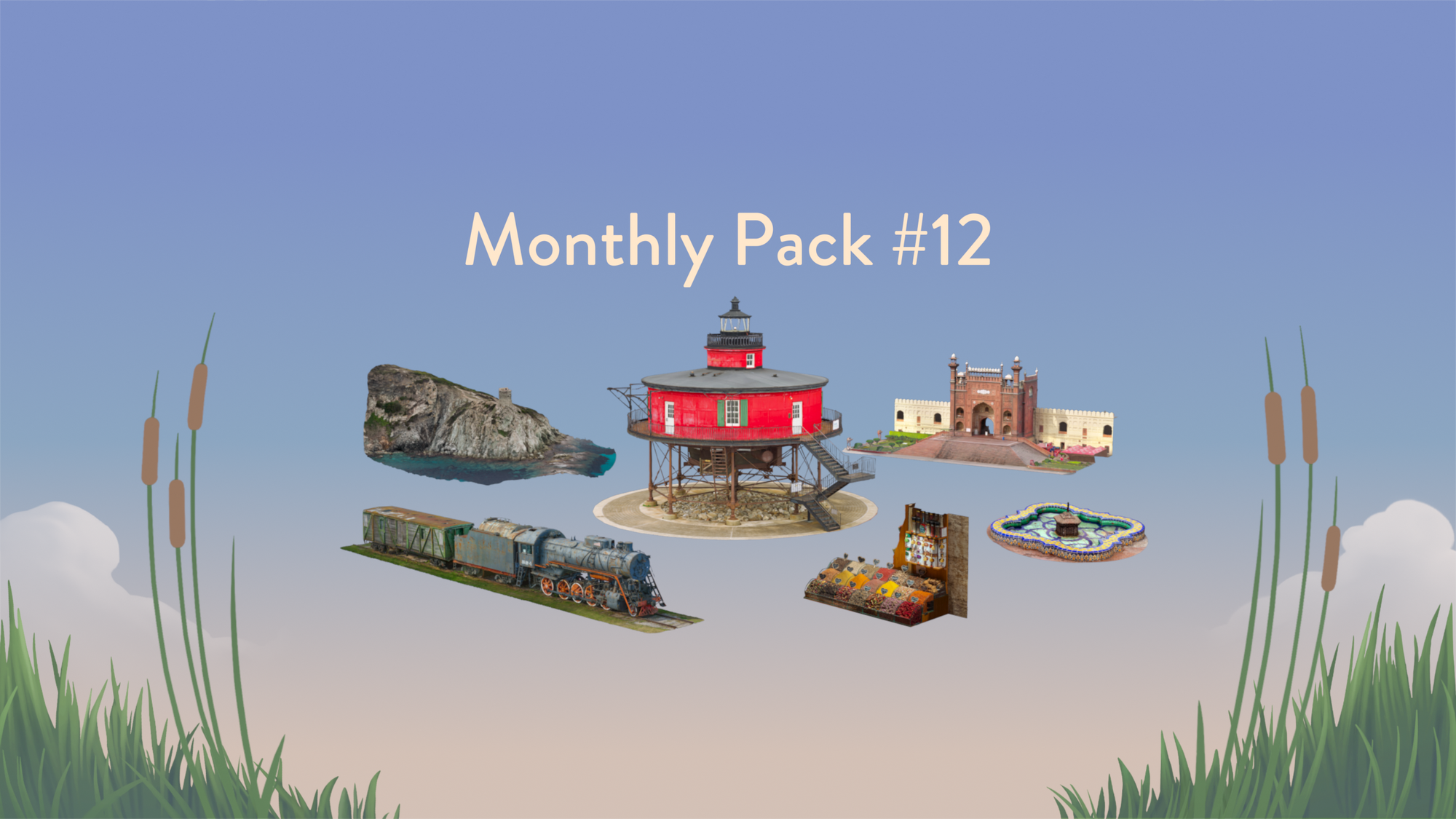 🧩 Puzzling Places DLC - Monthly Pack #12