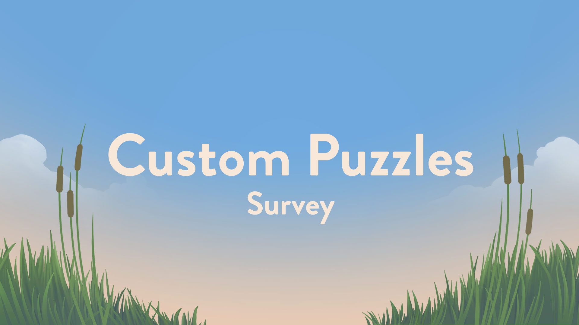 🌟 Custom Puzzles (Survey)