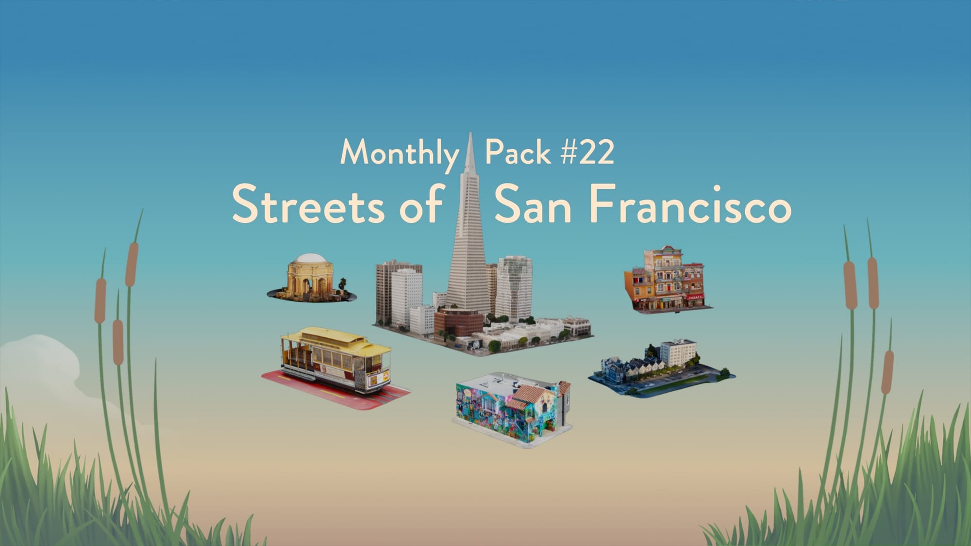 🧩 Puzzling Places DLC - Monthly Pack #22: Streets of San Francisco