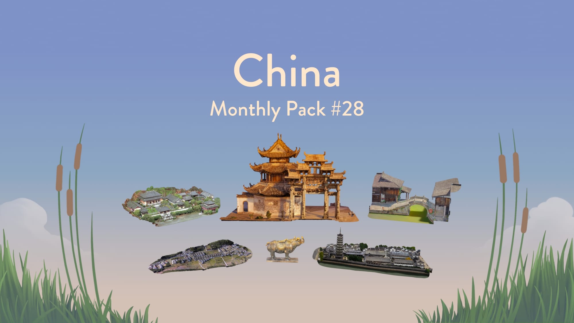 🧩 Puzzling Places DLC - Monthly Pack #28: China