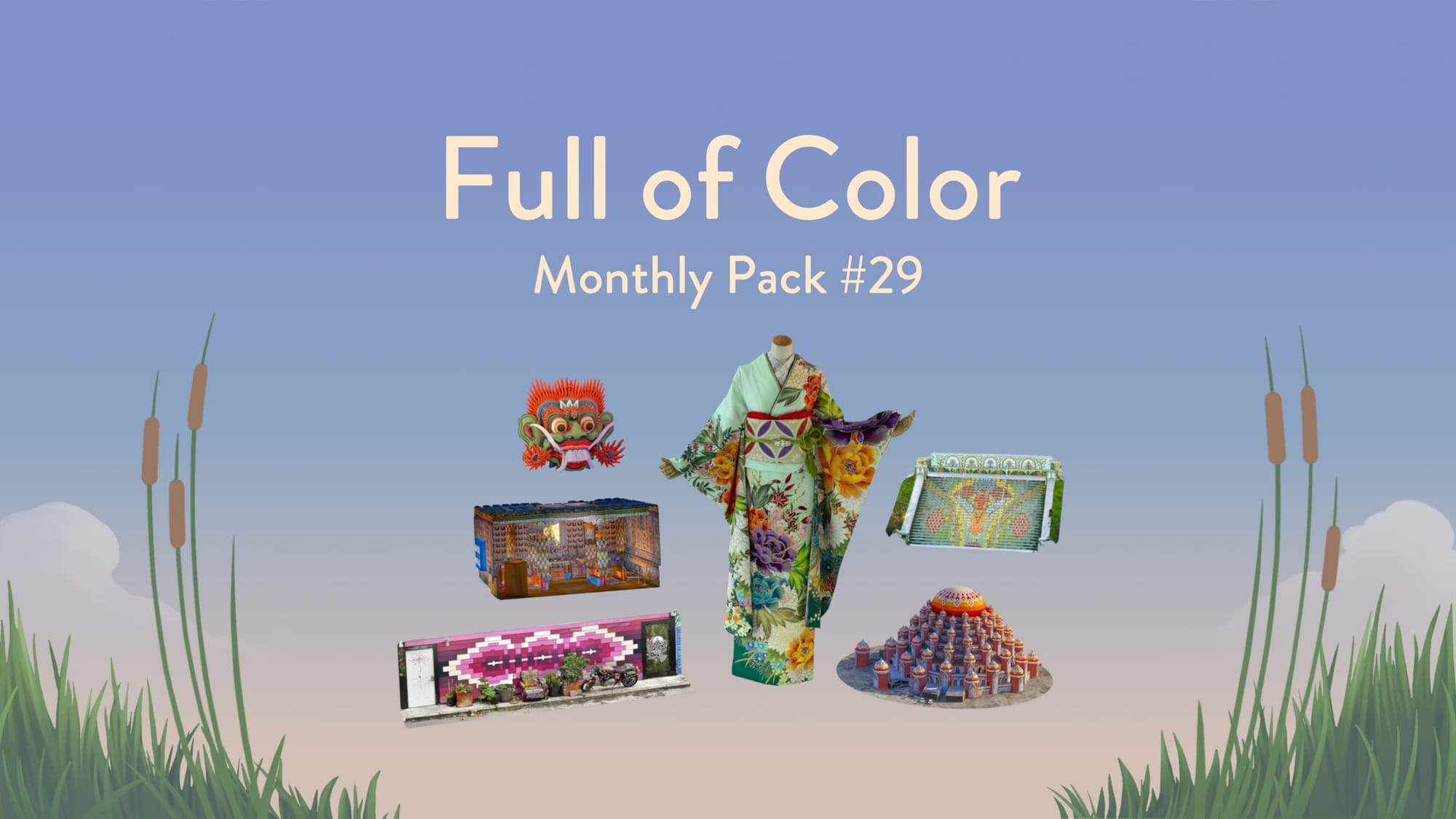 🧩 Puzzling Places DLC - Monthly Pack #29: Full of Color