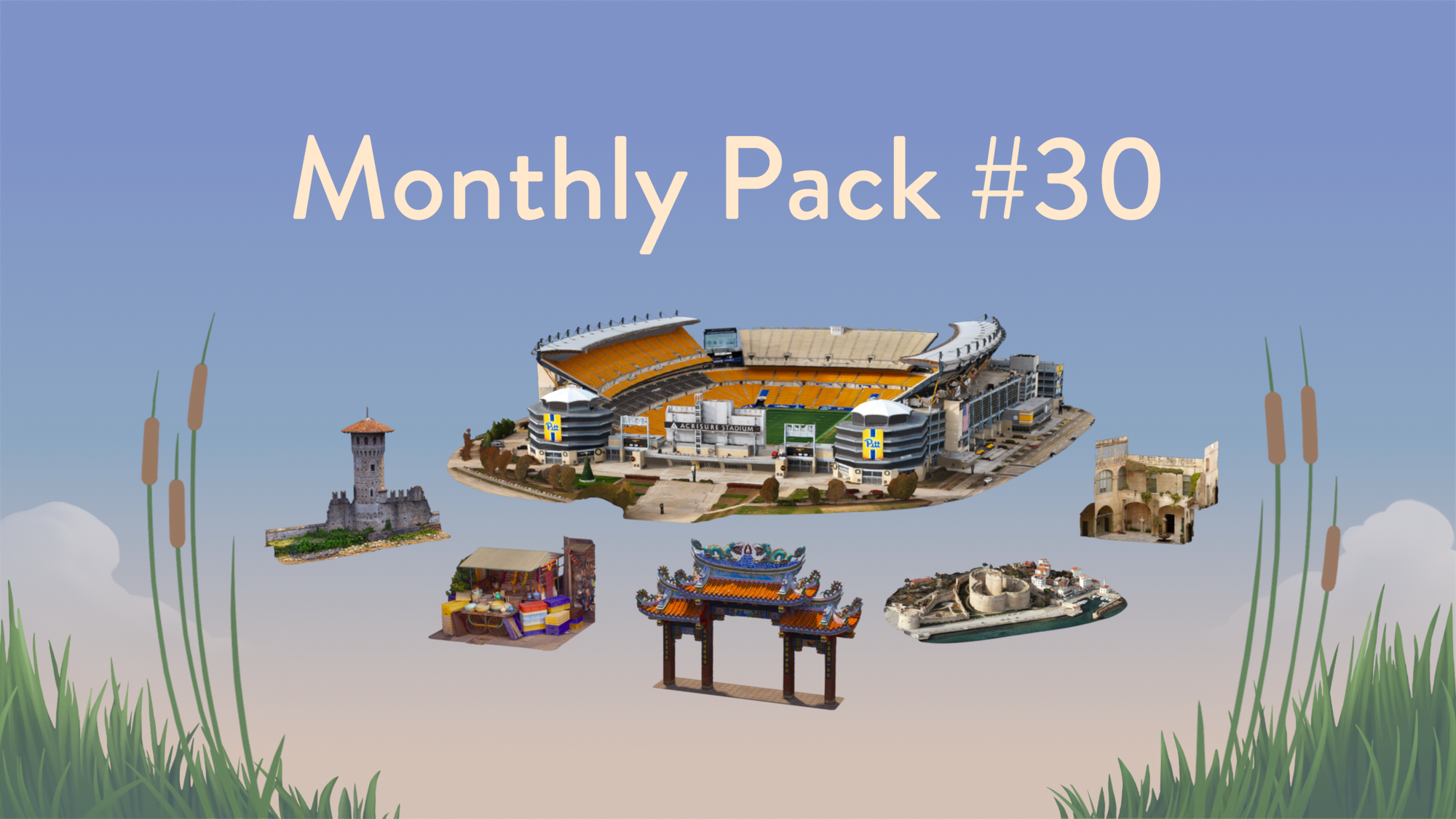 🧩 Puzzling Places DLC - Monthly Pack #30