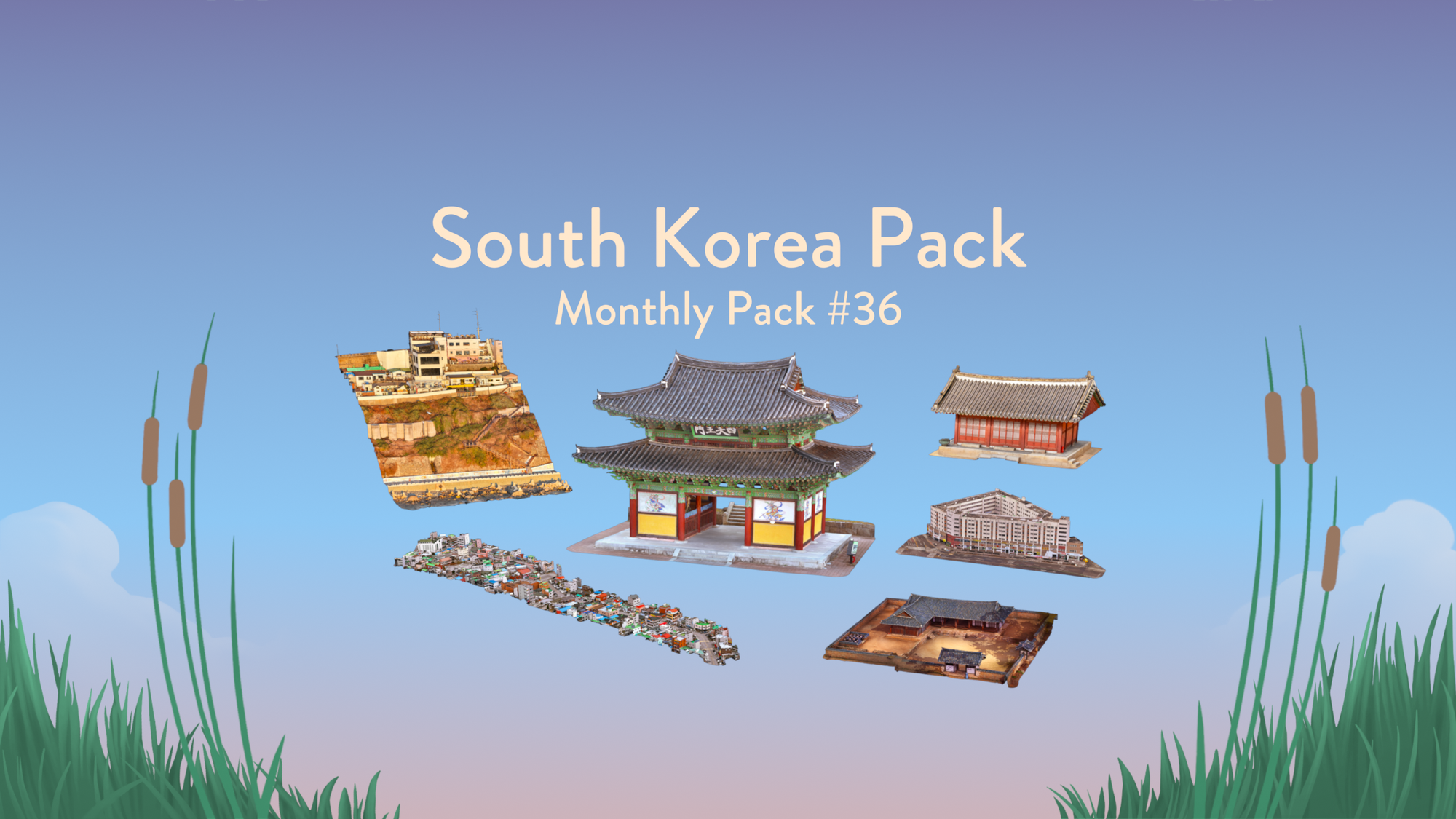 đź§© Puzzling Places DLC - Monthly Pack #36 - South Korea Pack