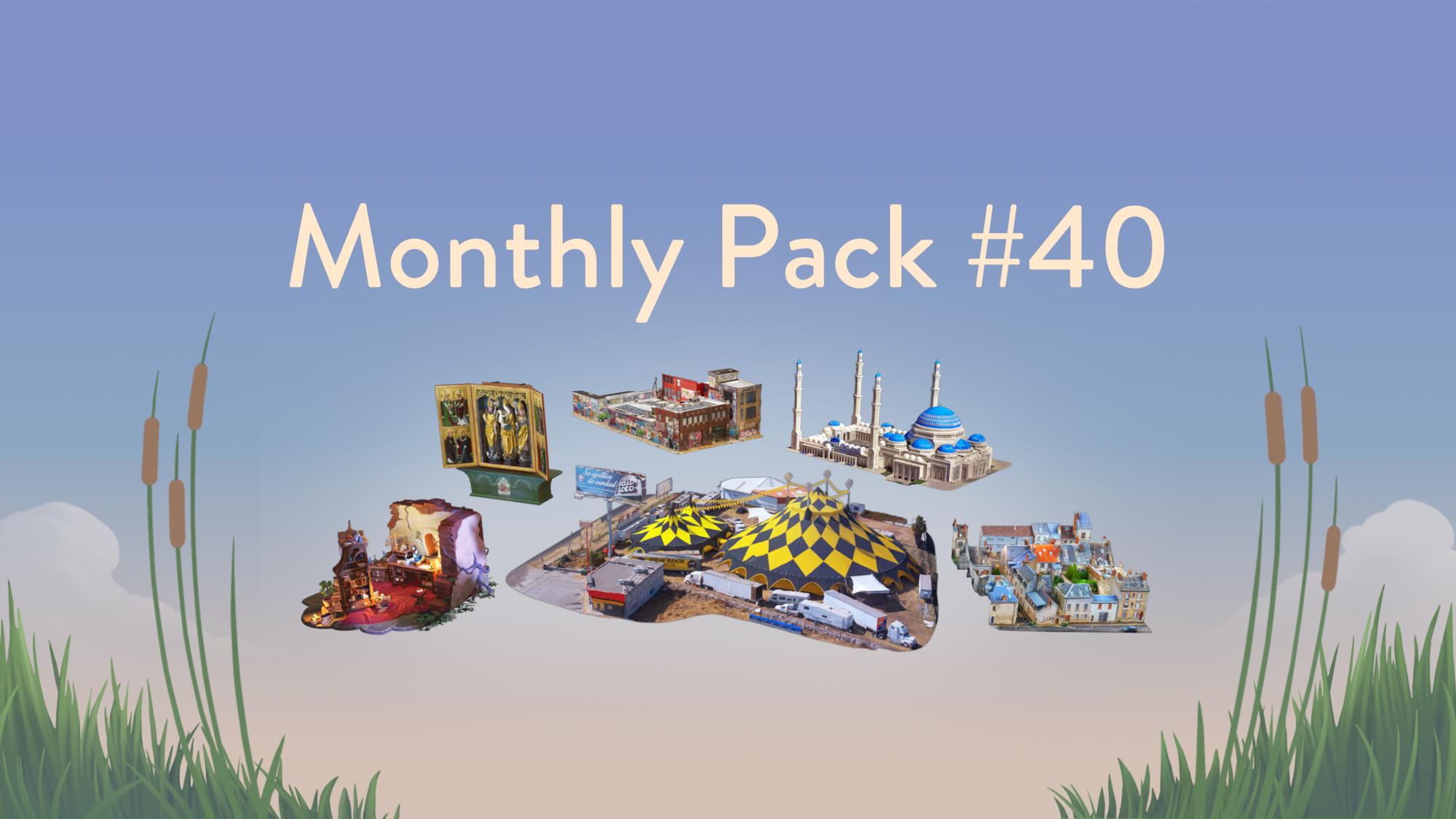 🧩 Puzzling Places DLC - Monthly Pack #40