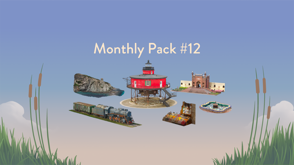 🧩 Puzzling Places DLC - Monthly Pack #12