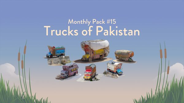 🧩 Puzzling Places DLC - Monthly Pack #15: Trucks of Pakistan