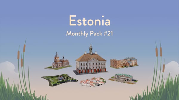 🧩 Puzzling Places DLC - Monthly Pack #21: Estonia