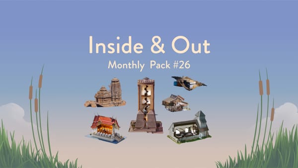 🧩 Puzzling Places DLC - Monthly Pack #26: Inside & Out