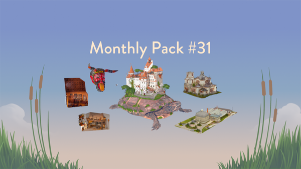 🧩 Puzzling Places DLC - Monthly Pack #31